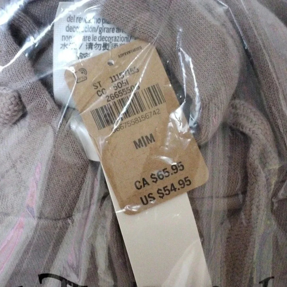 Pink VS size mediam open front hooded sweat shirt new in packaging - Picture 6 of 7